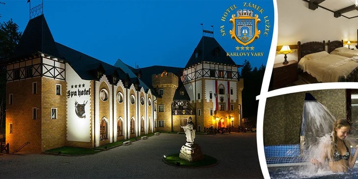 Luxusní wellness pobyt pro dva v zámeckém hotelu