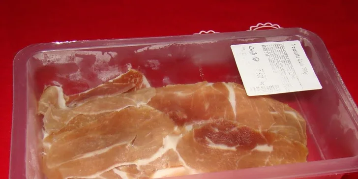 500 g výběrové parmské šunky a doprava zdarma v zóně 1