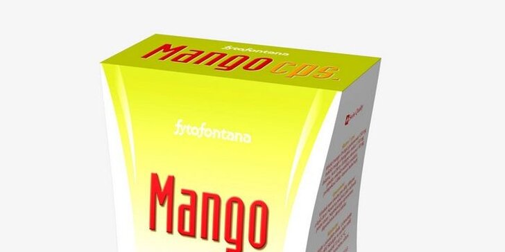 Mango kapsle pro podporu redukčních diet