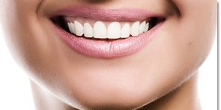 Neperoxidové bělení zesvětlující zuby o 3-8 odstínů