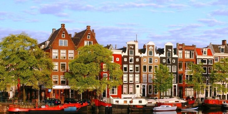 Amsterdam: Typické dřevěné domy, větrné mlýny, dílny na výrobu dřeváků a sýrů