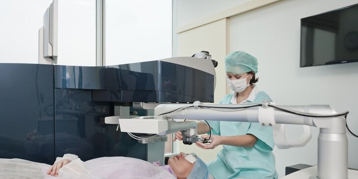 Bezbolestná operace očí metodou Z-LASIK 6D Crystal Plus