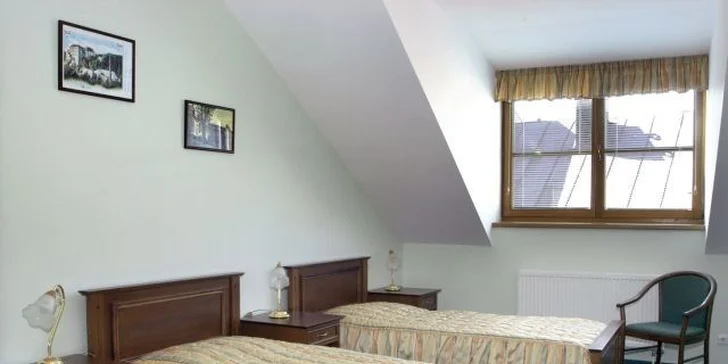 Víkendová pohoda a relax v Hotelu Pod Zámkem***