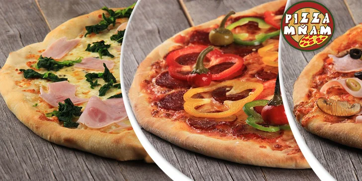 Pizza o průměru 45 cm s možností rozvozu