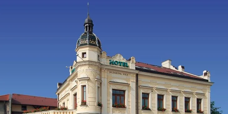 2 noci v Jelínkově vile s neomezeným wellness