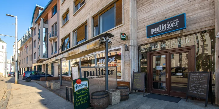 Budovu, v ktorej sídli reštaurácia Pulitzer, projektoval významný slovenský architekt Emil Belluš