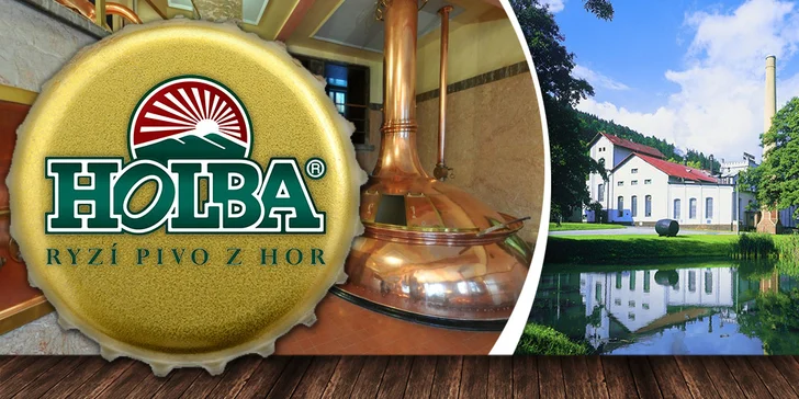 Prohlídka pivovaru Holba s ochutnávkou 4 piv