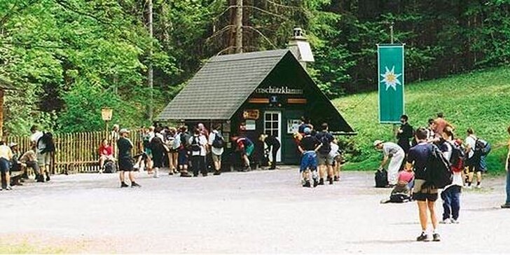 1denní poznávací výlet do kaňonu Medvědí soutěska v Rakousku