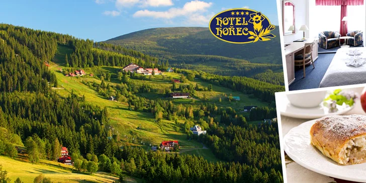 Odpočinek v hotelu Hořec v Peci pod Sněžkou