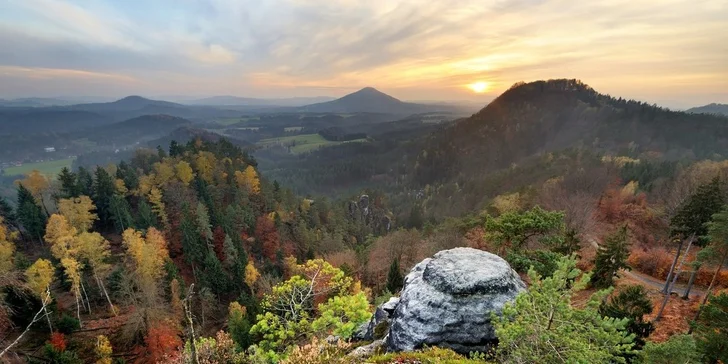 Čtyřhvězdičkový relax v Hřensku s konzumací vína