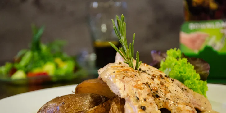 České 3chodové menu pro dva v restauraci Titanic