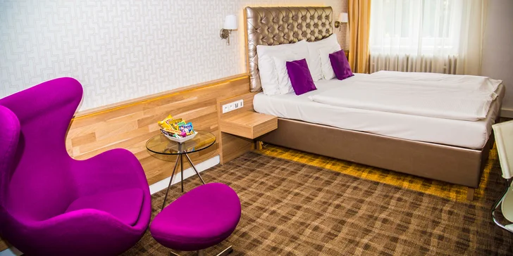 Hotel je moderní a bude tu o vás skvěle postaráno. 