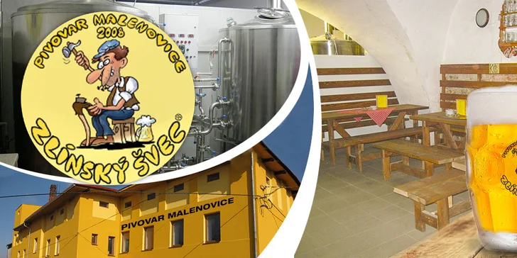 3x 0,5 l Zlínský švec + PETka 1,5 l s sebou