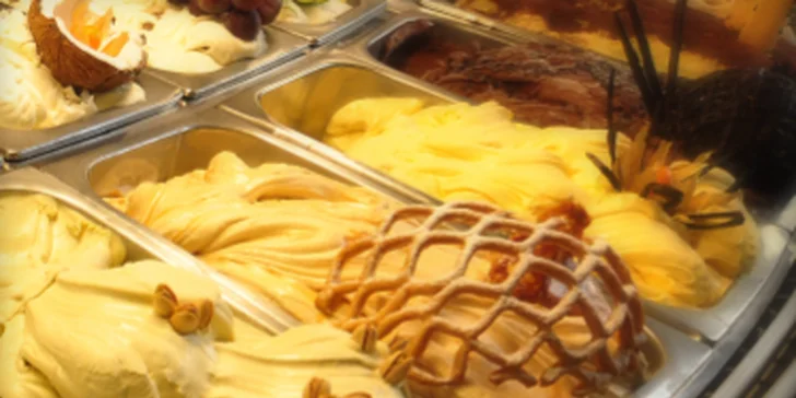 1 kg nebo pár kopečků prvotřídní italské zmrzliny