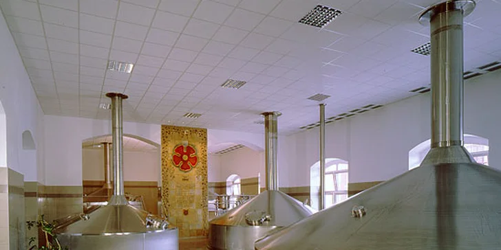 Rozšířená degustace v pivovaru Regent Třeboň vč. prohlídky pro 4 osoby