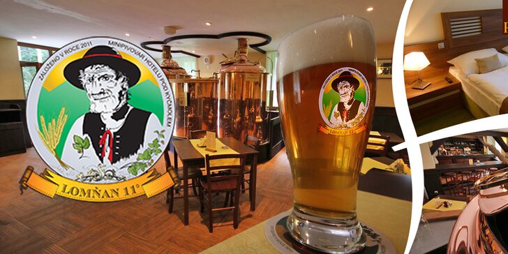 Výběr z pivních zážitků v pivovaru Lomňan