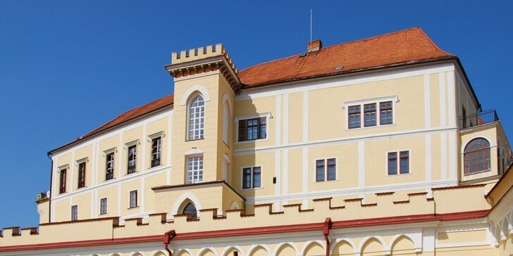 3 piva, oběd a prohlídka zámku Letovice i se sklepením