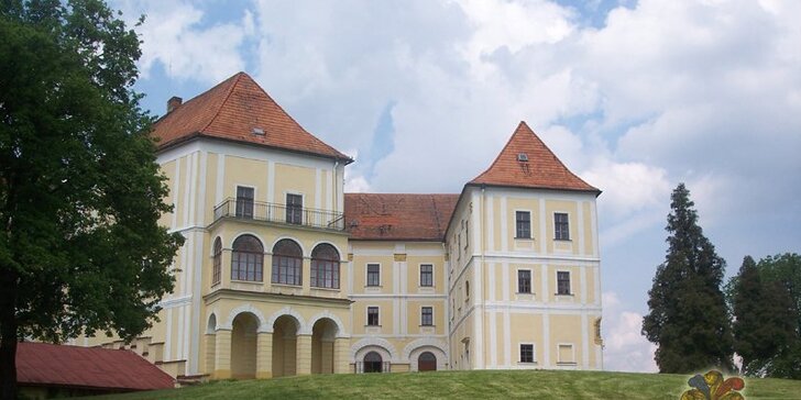 3 piva, oběd a prohlídka zámku Letovice i se sklepením