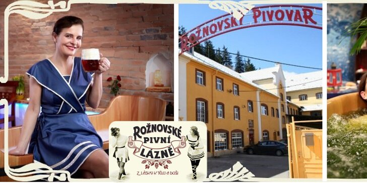 Pivní wellness, doktorát nebo ochutnávka v Rožnovském pivovaře