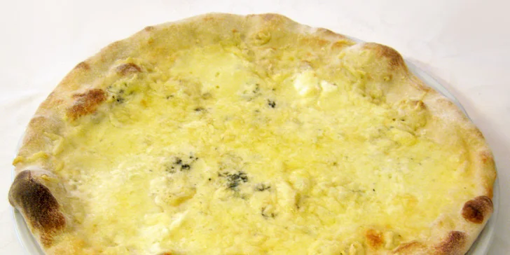 Menu pro dva v italské restauraci Le Cinque Corone