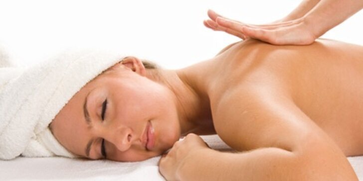Relaxační nebo antibloková masáž pro uvolnění