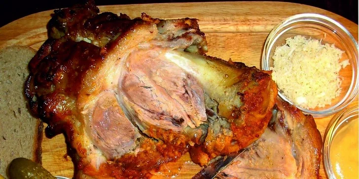 Vepřové koleno, degustace piv i možnost prohlídky pivovaru