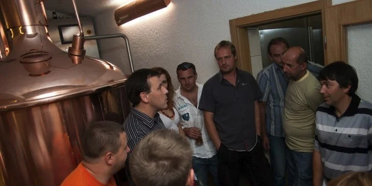 Vepřové koleno, degustace piv i možnost prohlídky pivovaru