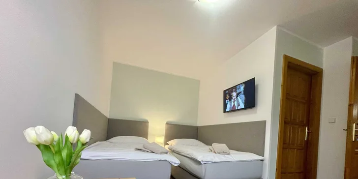 Vždy tu budete mať k dispozícii televíziu.