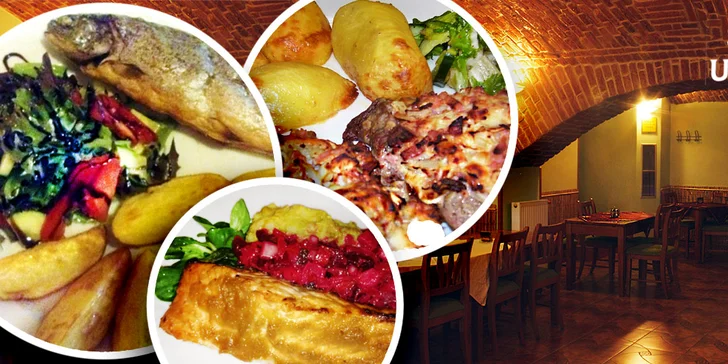 Výborné menu dle vašeho výběru pro dva