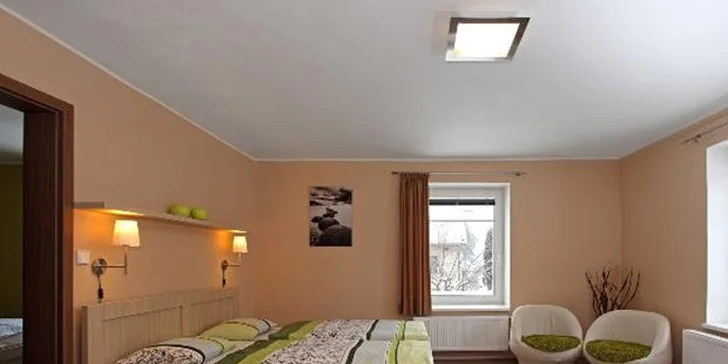Pronájem apartmánu na 4 dny až pro 6 osob
