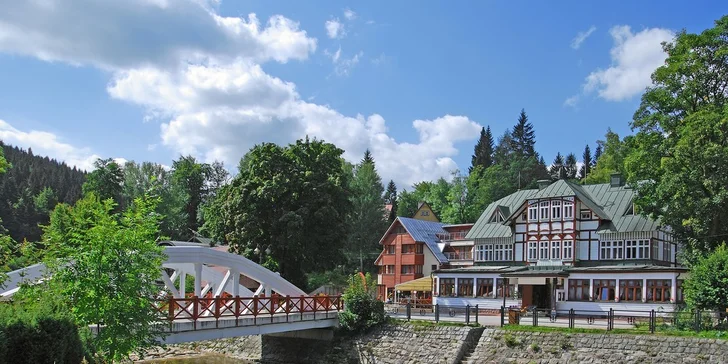 Krásná horská chata v Krkonoších pro celou rodinu