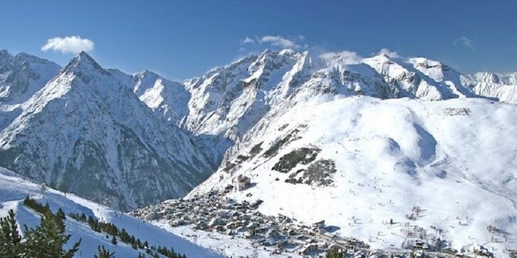 Lyžařský zájezd do francouzských Alp
