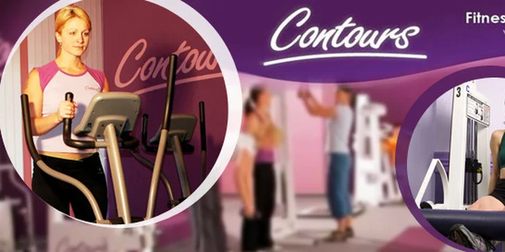 Měsíční členství v dámském fitness Contours
