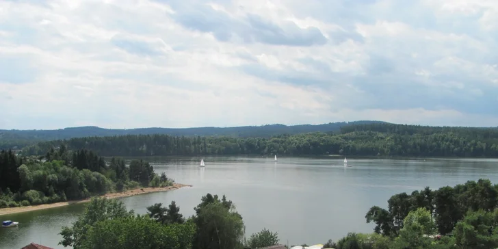 2, 4 nebo 6 nocí na Orlické přehradě v Hotelu Panorama.