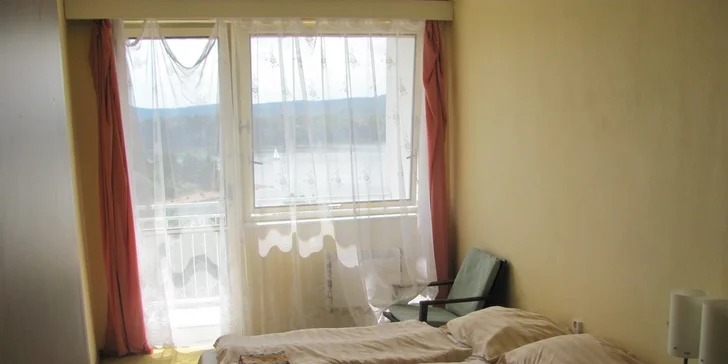 2, 4 nebo 6 nocí na Orlické přehradě v Hotelu Panorama.