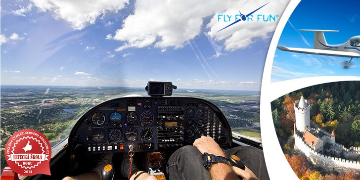 Instruktáž a řízení letadla Zephyr 2000 (50 min)