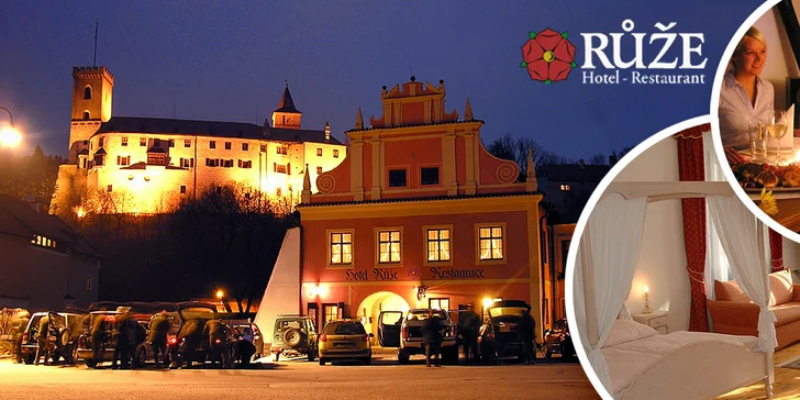 3denní romantika v Rožmberku, na prahu Šumavy