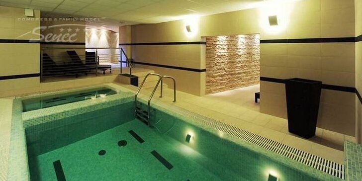 Wellness, aquapark a sport v hotelu Senec**** na Slunečných jezerech