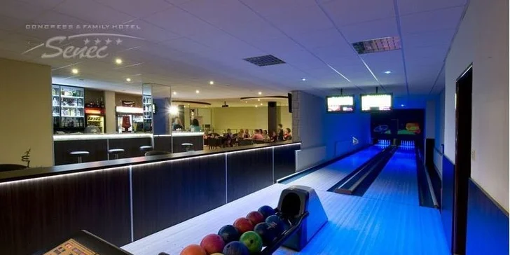 Wellness, aquapark a sport v hotelu Senec**** na Slunečných jezerech