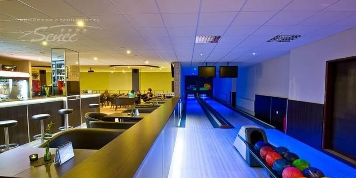 Wellness, aquapark a sport v hotelu Senec**** na Slunečných jezerech