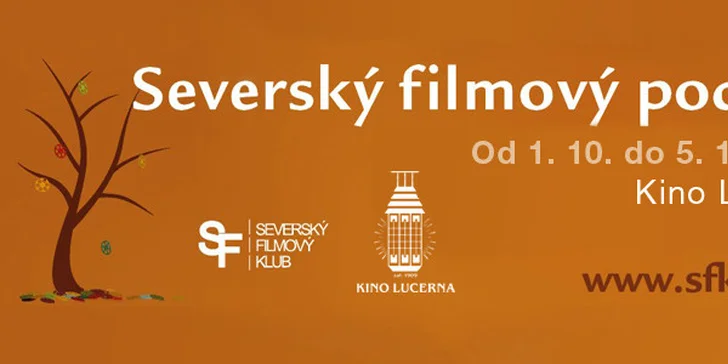 2 lístky na filmový festival Severský filmový podzim