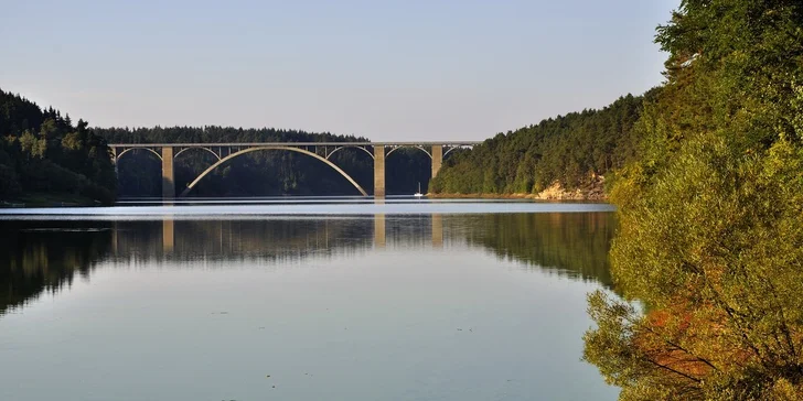 2, 4 nebo 6 nocí na Orlické přehradě v Hotelu Panorama.
