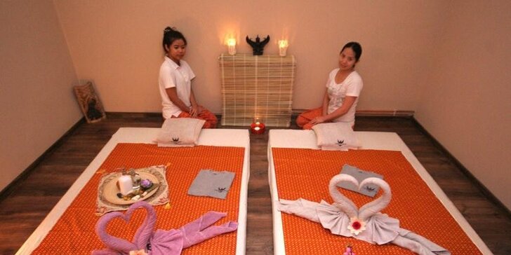 Tradiční masáž od rodilých Thajek pro 1 či 2 osoby