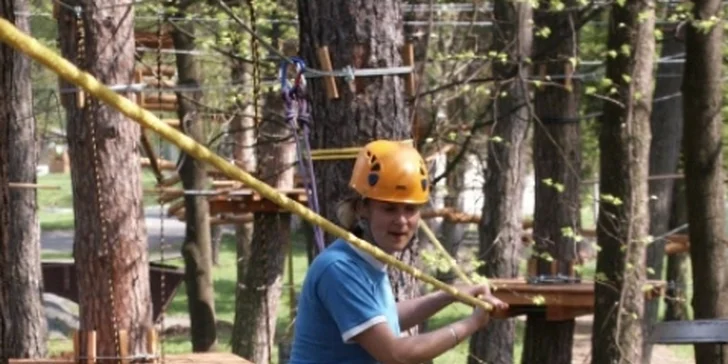 V lanovém centru zažijete pořádný adrenalin.