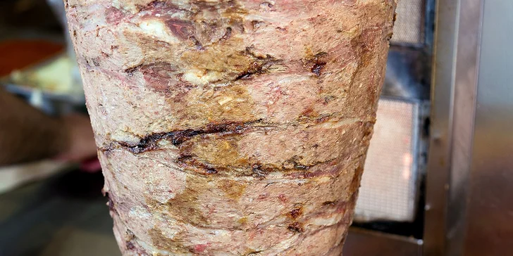 Dva velké Dürum kebaby a dvě Coca-coly