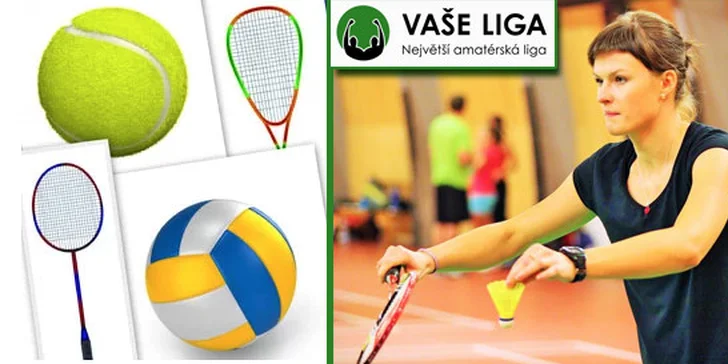Startovné na 4 měsíce do největší amatérské ligy