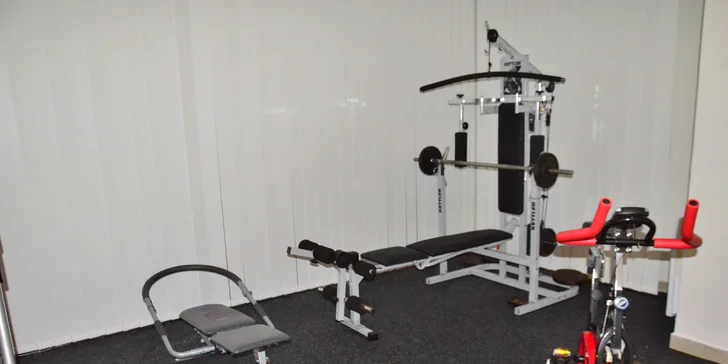 Nebo si dejte pěkně do těla v malém fitness.