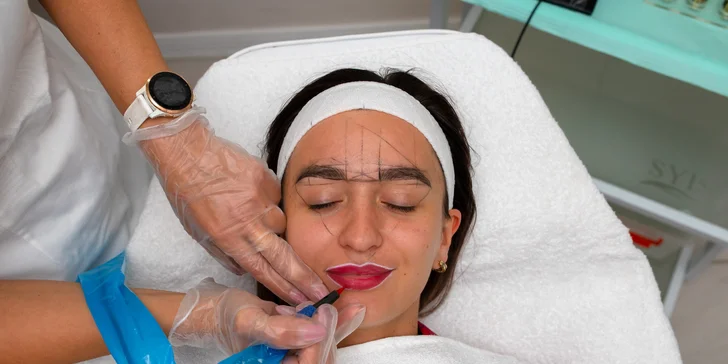 Permanentný makeup - akvarelové pery