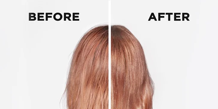 Kerastase CHROMA ABSOLUT: Pred a po ošetrení 