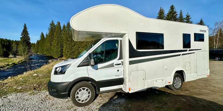 Pronájem plně vybaveného karavanu až pro 6 osob: hodnotové vouchery